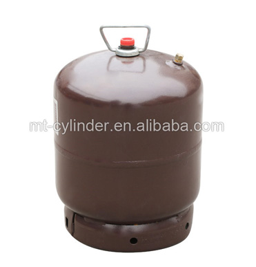 3kg double wire mouth Lpg gas cylinder for camping